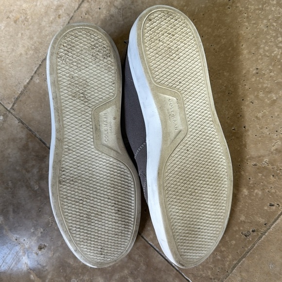 Cole Haan men grand 360 canvas sneaker size 10 very good condition gray - Picture 11 of 13